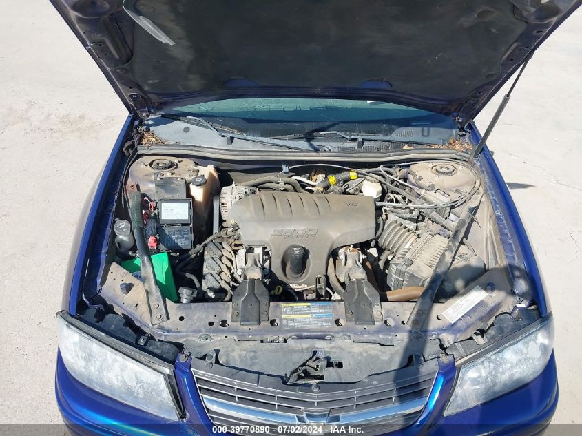 2005 Chevrolet Impala Ls VIN: 2G1WH52K859234438 Lot: 39770890