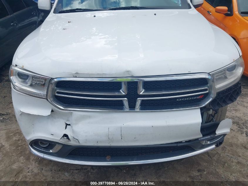 2014 Dodge Durango Sxt VIN: 1C4RDHAG7EC598857 Lot: 39770894