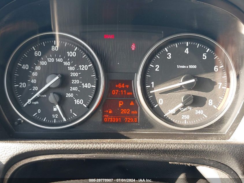 2009 BMW 335I VIN: WBAPM775X9NL87151 Lot: 39770907