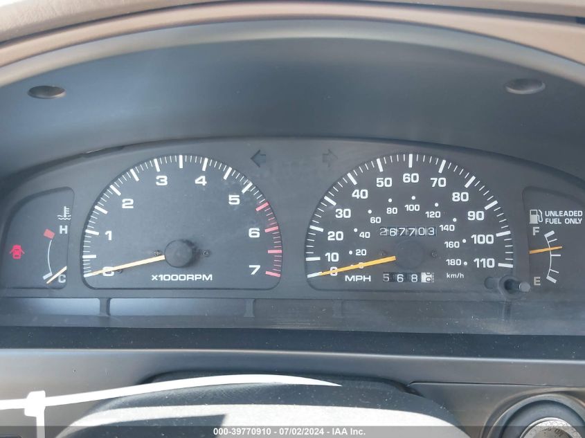 1997 Toyota 4Runner Sr5 VIN: JT3HN86R1V0109815 Lot: 39770910