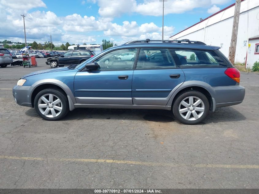 2006 Subaru Outback 2.5I VIN: 4S4BP61C067350403 Lot: 39770912