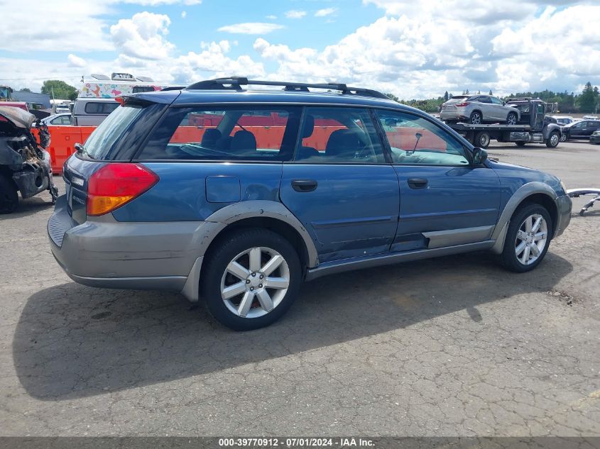 2006 Subaru Outback 2.5I VIN: 4S4BP61C067350403 Lot: 39770912