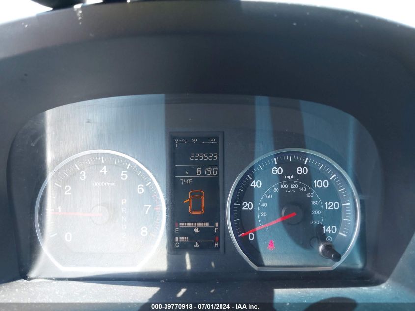 2008 Honda Cr-V Ex-L VIN: JHLRE38738C046320 Lot: 39770918