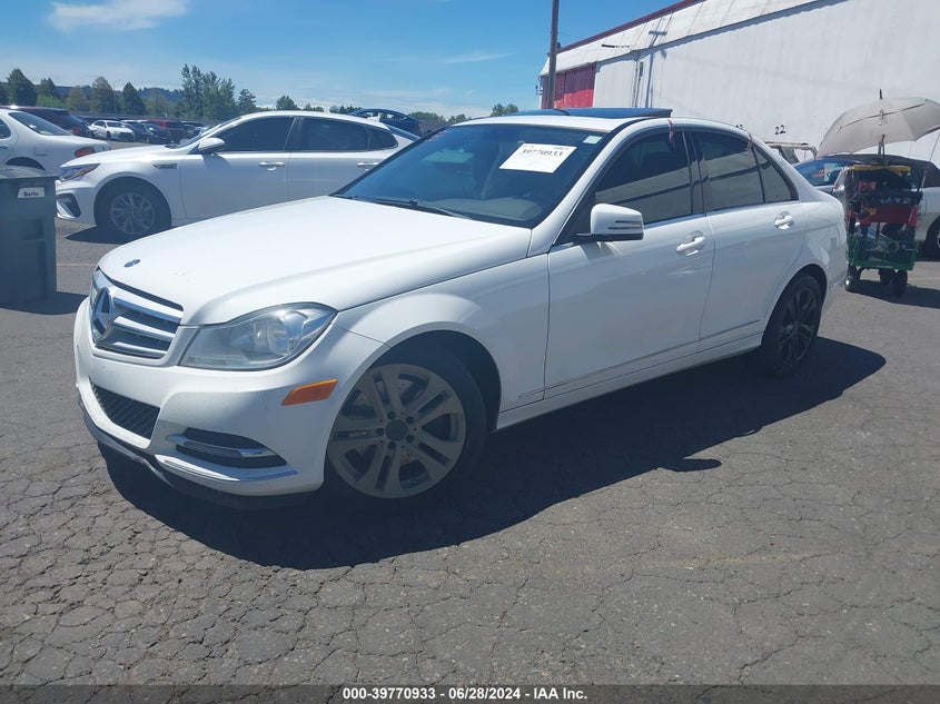2014 MERCEDES-BENZ C 300 LUXURY 4MATIC/SPORT 4MATIC - WDDGF8AB1EA948488