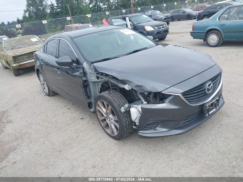 2016 Mazda Mazda6 Touring VIN: JM1GJ1V51G1484979 Lot: 39770940