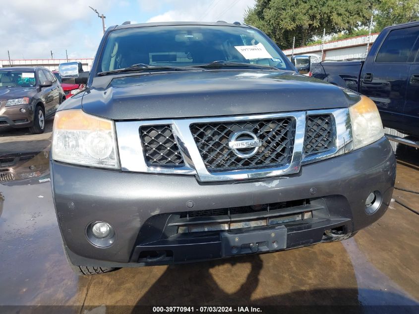 2009 Nissan Armada Le VIN: 5N1BA08C69N606791 Lot: 39770941