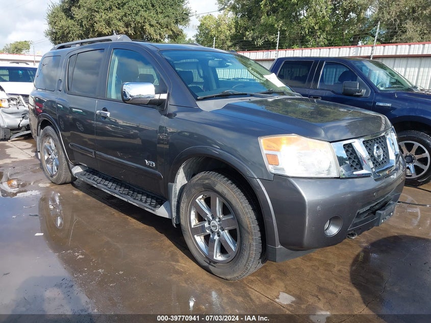 2009 Nissan Armada Le VIN: 5N1BA08C69N606791 Lot: 39770941