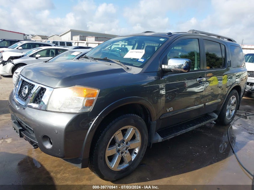 2009 Nissan Armada Le VIN: 5N1BA08C69N606791 Lot: 39770941