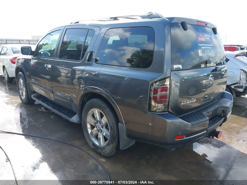 2009 Nissan Armada Le VIN: 5N1BA08C69N606791 Lot: 39770941