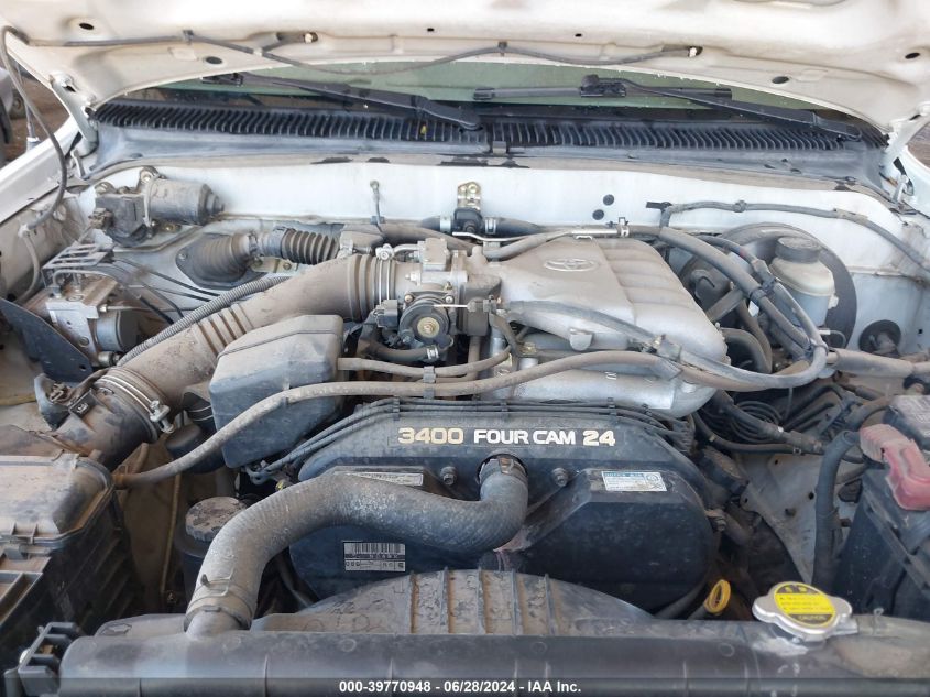 2003 Toyota Tacoma Prerunner V6 VIN: 5TEGN92N03Z296848 Lot: 39770948