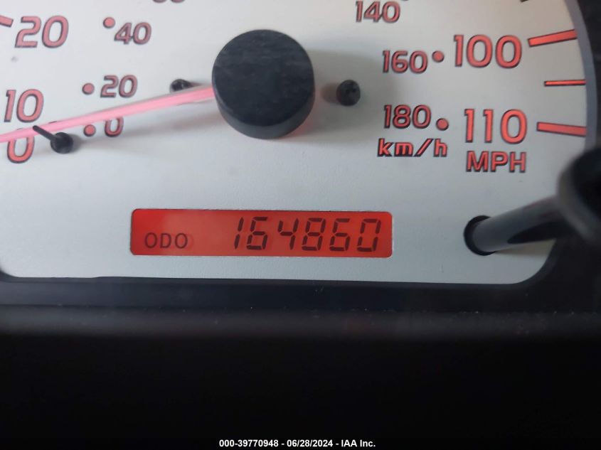 2003 Toyota Tacoma Prerunner V6 VIN: 5TEGN92N03Z296848 Lot: 39770948