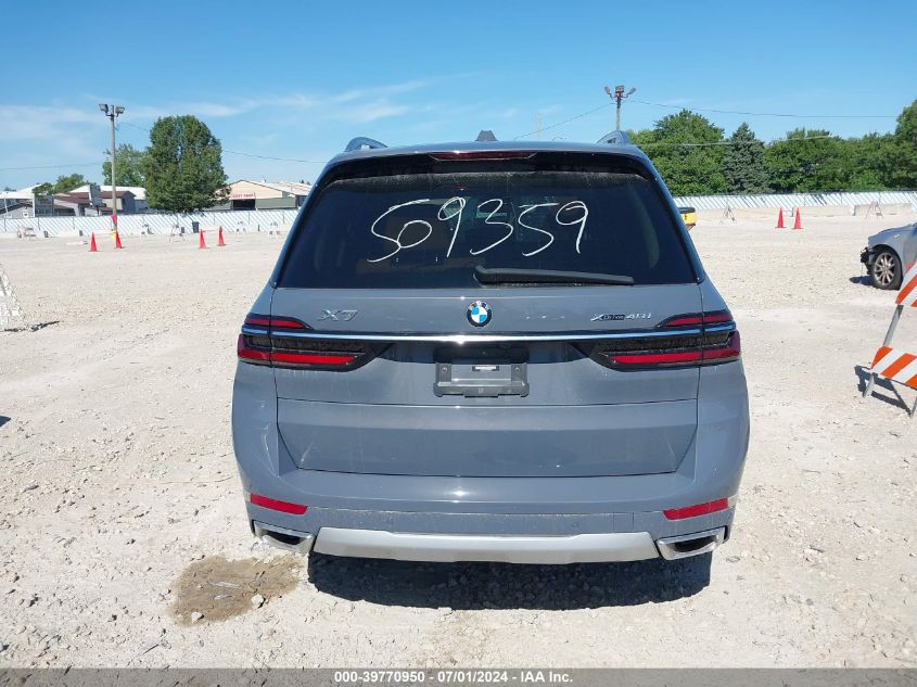 2023 BMW X7 xDrive40I VIN: 5UX23EM0XP9N85374 Lot: 39770950