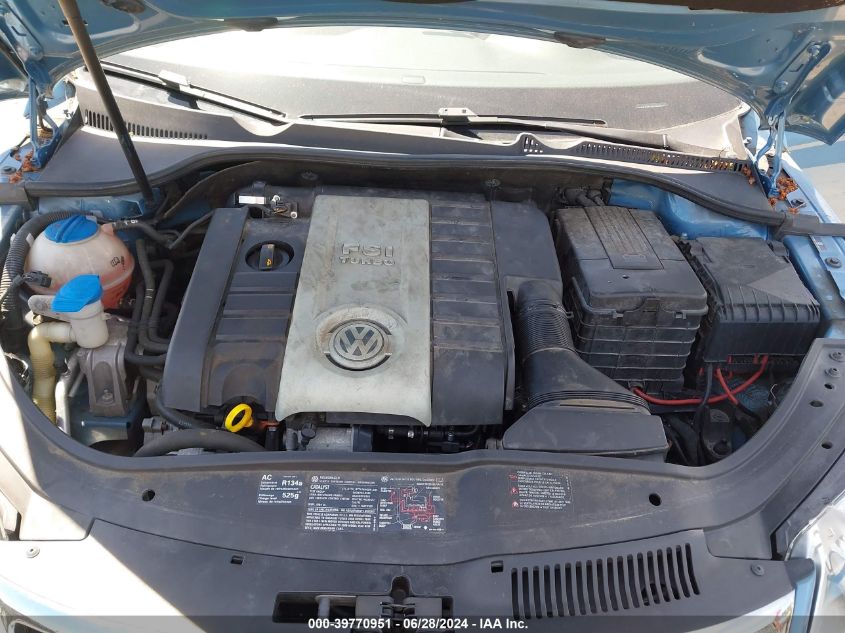 2008 Volkswagen Eos Komfort/Turbo VIN: WVWBA71F08V006929 Lot: 39770951