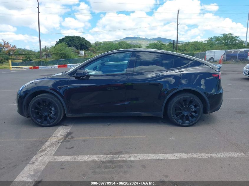 2020 Tesla Model Y Long Range Dual Motor All-Wheel Drive VIN: 5YJYGDEE3LF039505 Lot: 39770954