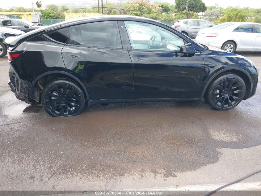 2020 Tesla Model Y Long Range Dual Motor All-Wheel Drive VIN: 5YJYGDEE3LF039505 Lot: 39770954