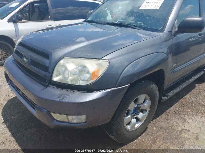 2003 Toyota 4Runner Sr5 VIN: JTEZU14R630015354 Lot: 39770957