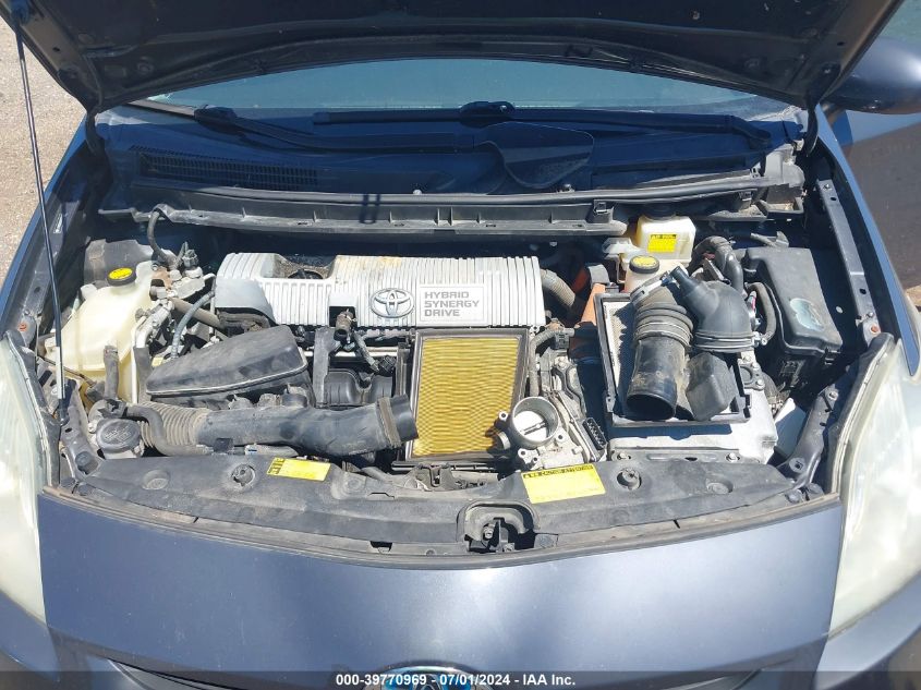 2010 Toyota Prius Ii VIN: JTDKN3DU0A1297257 Lot: 39770969