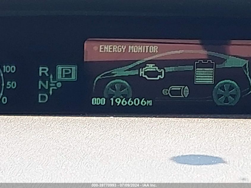 2011 Toyota Prius Two VIN: JTDKN3DU9B5322442 Lot: 39770993