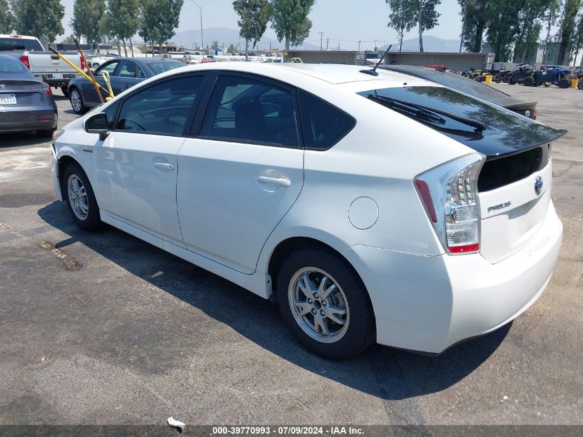 2011 Toyota Prius Two VIN: JTDKN3DU9B5322442 Lot: 39770993