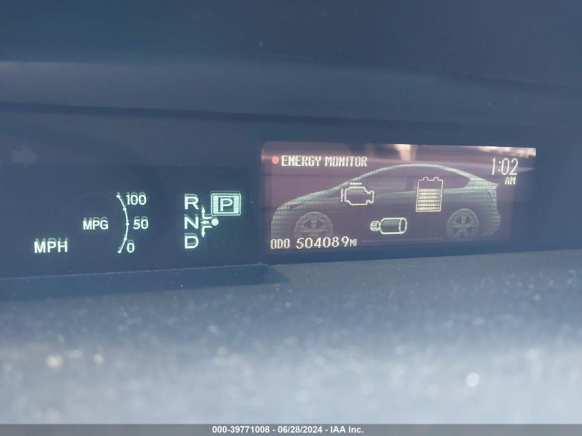 2015 Toyota Prius Two VIN: JTDKN3DU3F0470105 Lot: 39771008