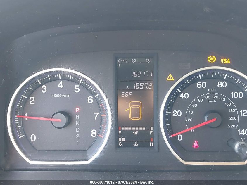 2008 Honda Cr-V Ex VIN: JHLRE38568C011608 Lot: 39771012