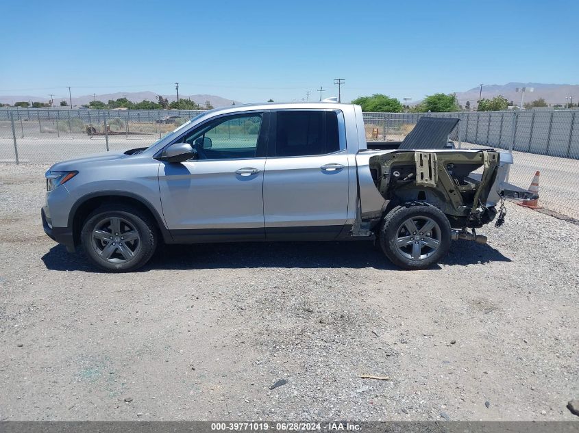 2021 Honda Ridgeline Awd Rtl VIN: 5FPYK3F56MB016297 Lot: 39771019