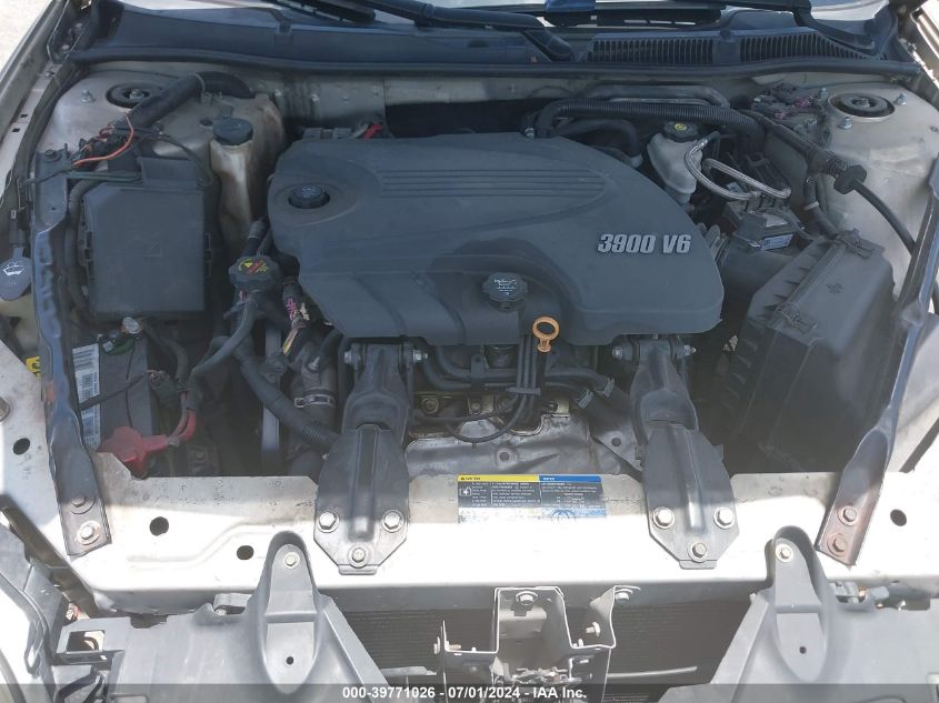 2010 Chevrolet Impala Police VIN: 2G1WD5EM8A1197893 Lot: 39771026