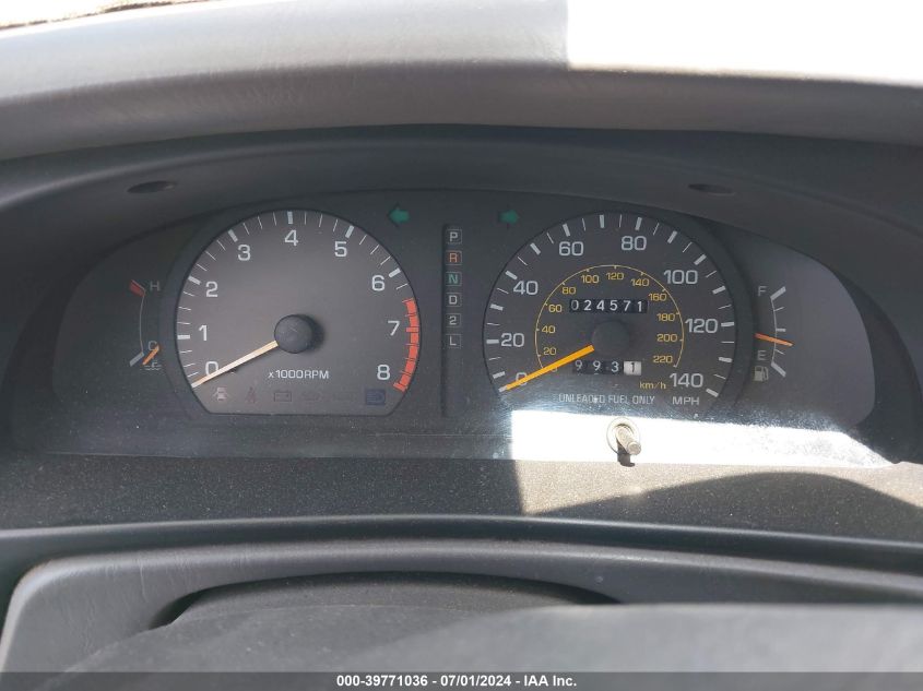 1993 Toyota Camry Le VIN: JT2VK12E8P0169135 Lot: 39771036