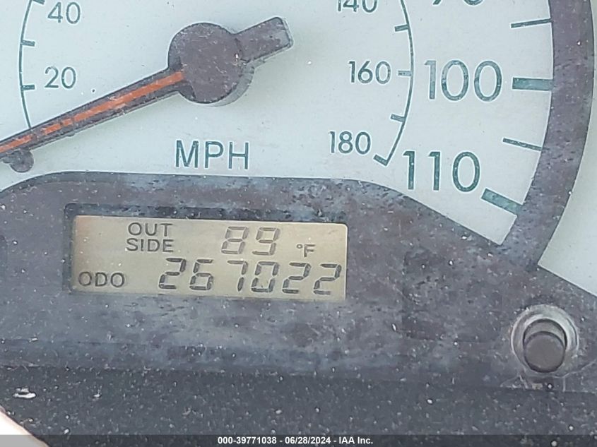 2003 Toyota Corolla Le VIN: 2T1BR32E33C091543 Lot: 39771038