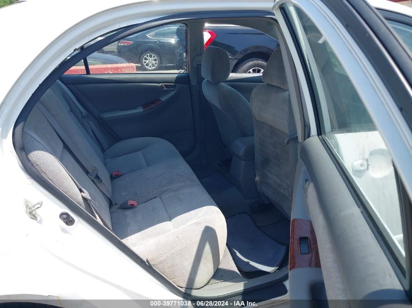 2003 Toyota Corolla Le VIN: 2T1BR32E33C091543 Lot: 39771038