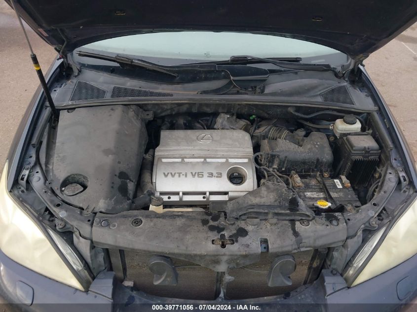 2005 Lexus Rx 330 VIN: JTJHA31U350083415 Lot: 39771056