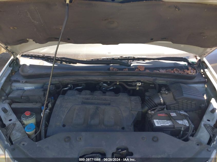 2010 Honda Odyssey Ex-L VIN: 5FNRL3H60AB011107 Lot: 39771058