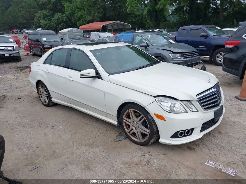 WDDHF8HB0AA197274 | 2010 MERCEDES-BENZ E 350