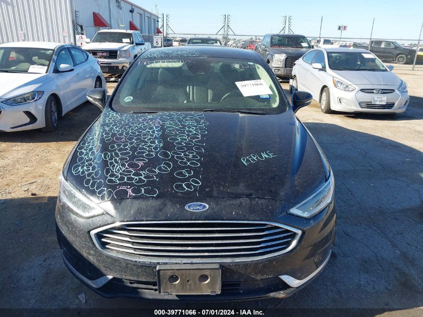 2020 Ford Fusion Sel VIN: 3FA6P0CDXLR154553 Lot: 39771066