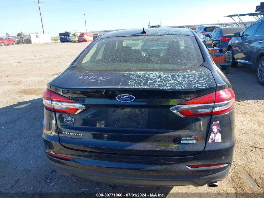 2020 Ford Fusion Sel VIN: 3FA6P0CDXLR154553 Lot: 39771066