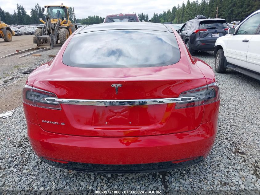 2016 Tesla Model S 60D/70D/75D/85D/90D VIN: 5YJSA1E28GF176652 Lot: 39771068