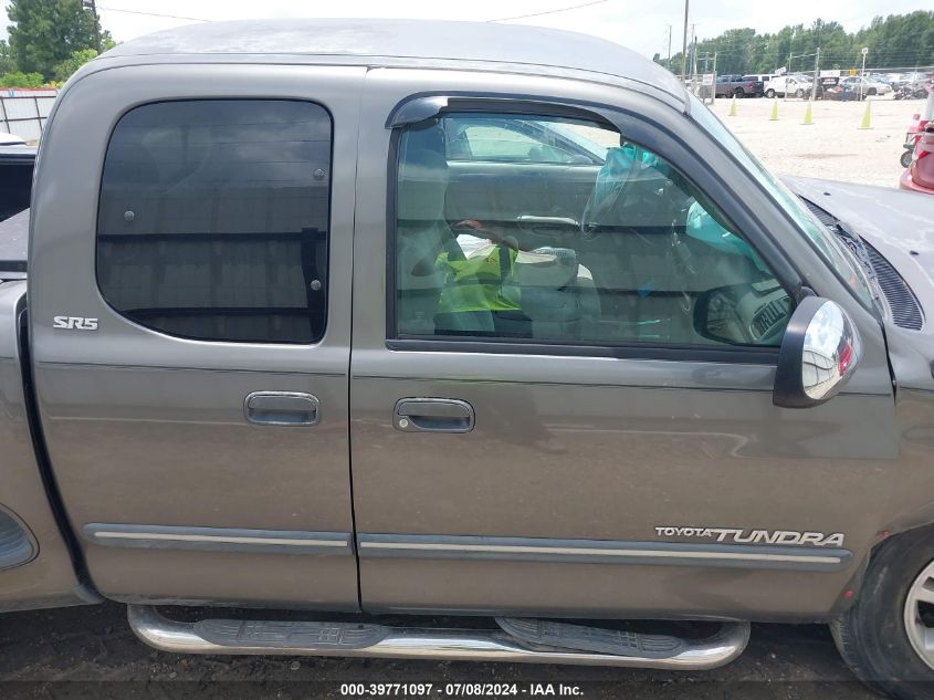 2003 Toyota Tundra Sr5 V8 VIN: 5TBRT34163S393807 Lot: 39771097