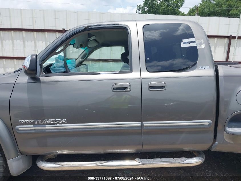 2003 Toyota Tundra Sr5 V8 VIN: 5TBRT34163S393807 Lot: 39771097