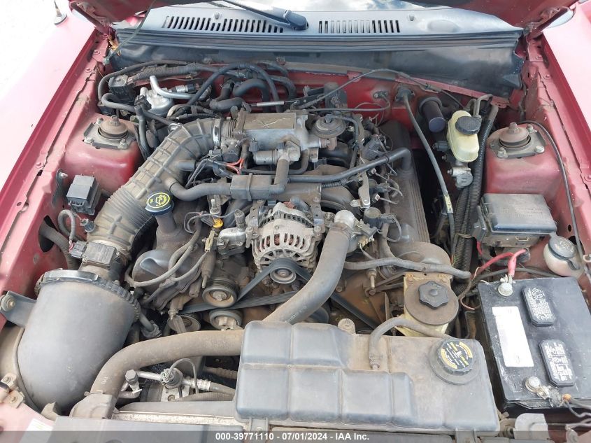 2000 Ford Mustang Gt VIN: 1FAFP45X6YF167559 Lot: 39771110