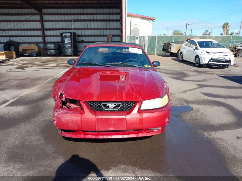 2000 Ford Mustang Gt VIN: 1FAFP45X6YF167559 Lot: 39771110