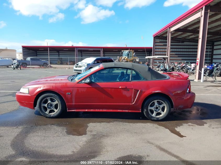 2000 Ford Mustang Gt VIN: 1FAFP45X6YF167559 Lot: 39771110