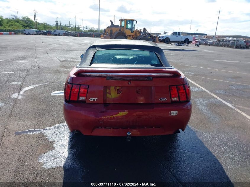 2000 Ford Mustang Gt VIN: 1FAFP45X6YF167559 Lot: 39771110