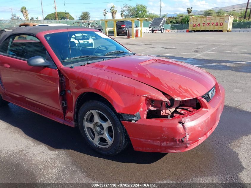 2000 Ford Mustang Gt VIN: 1FAFP45X6YF167559 Lot: 39771110