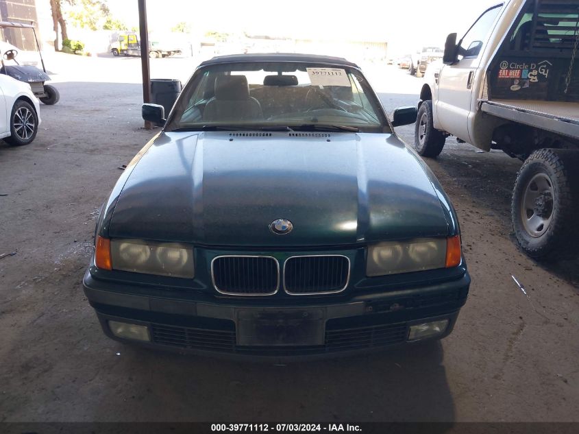 1995 BMW 325 Ic Automatic VIN: WBABJ6323SJD37927 Lot: 39771112