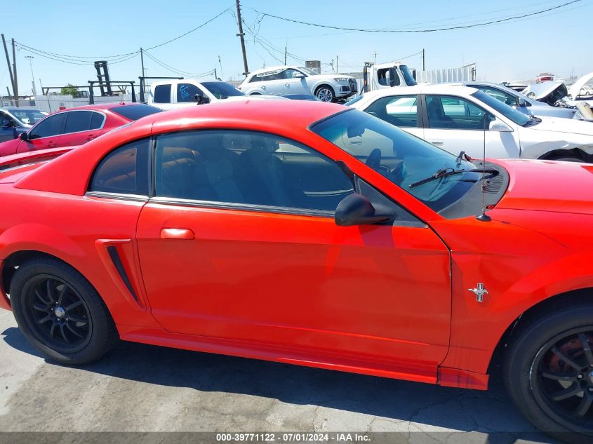 2001 Ford Mustang VIN: 1FAFP40471F104909 Lot: 39771122