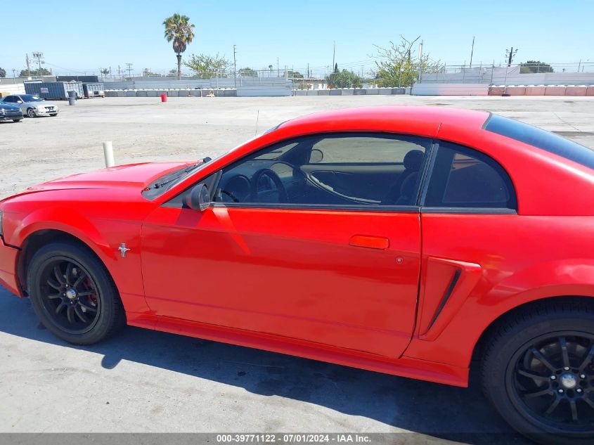 2001 Ford Mustang VIN: 1FAFP40471F104909 Lot: 39771122