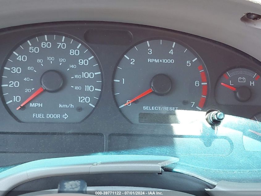 2001 Ford Mustang VIN: 1FAFP40471F104909 Lot: 39771122