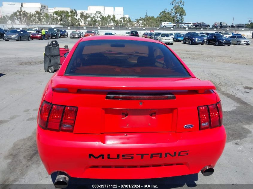 2001 Ford Mustang VIN: 1FAFP40471F104909 Lot: 39771122