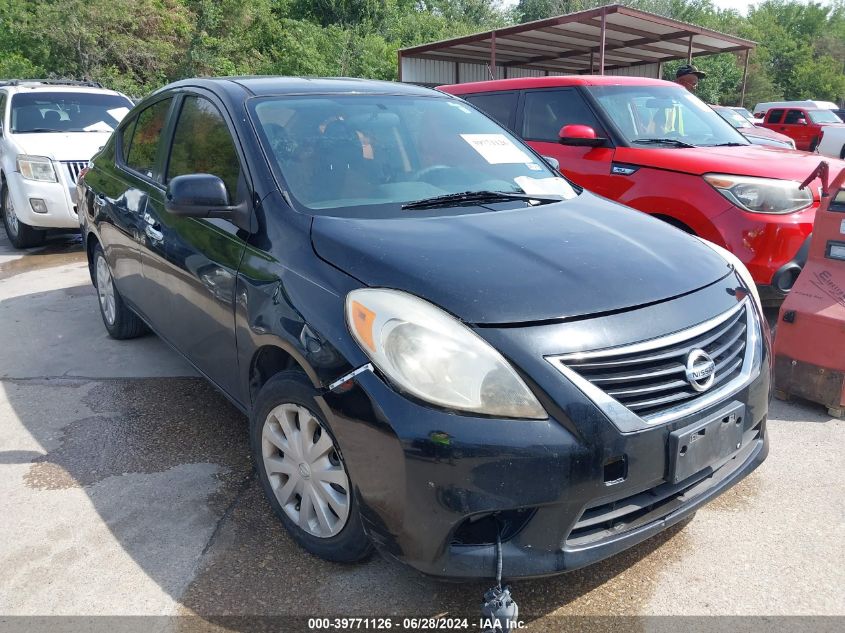 2013 Nissan Versa 1.6 Sv VIN: 3N1CN7AP8DL835875 Lot: 39771126