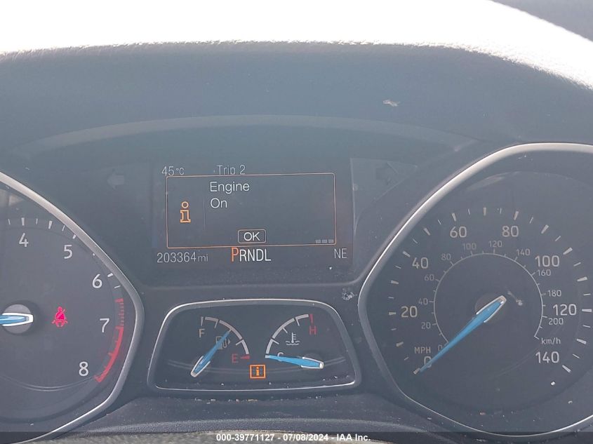 2016 Ford Focus Se VIN: 1FADP3F28GL402614 Lot: 39771127